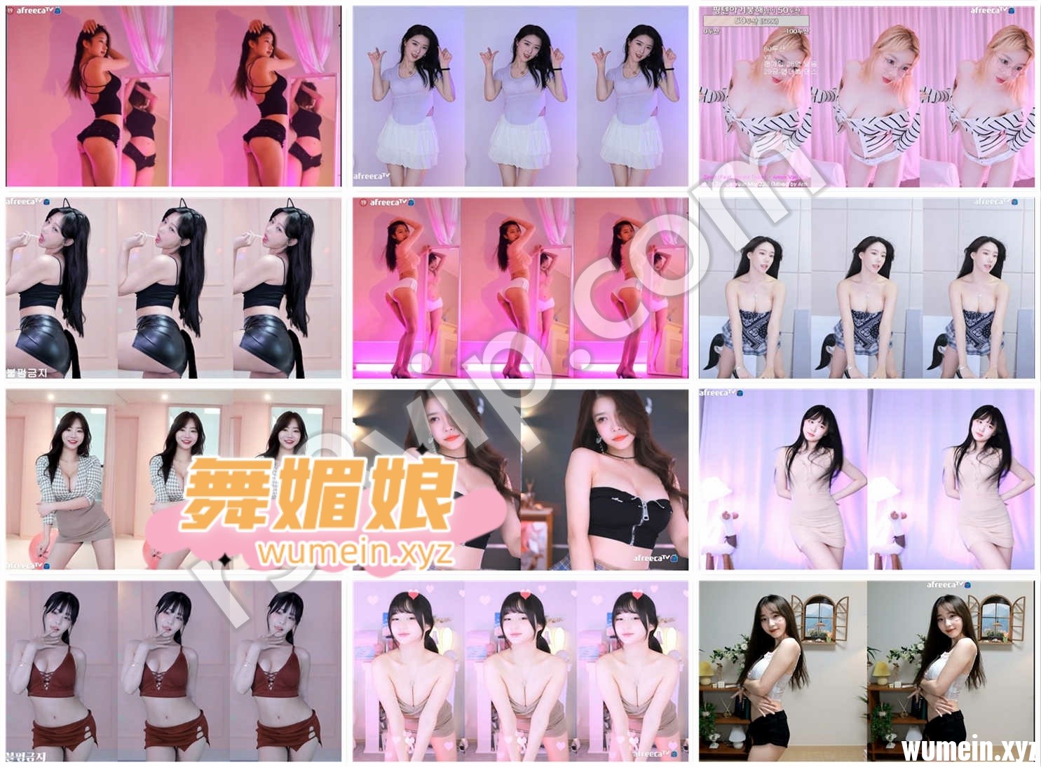 [韩国主播]韩国AfreecaTv多位主播23.01.06日直播热舞合集！原版无水印[151V/18.7G]