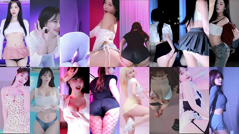 AfreecaTv韩国BJ2025年3月13日录制舞蹈合集